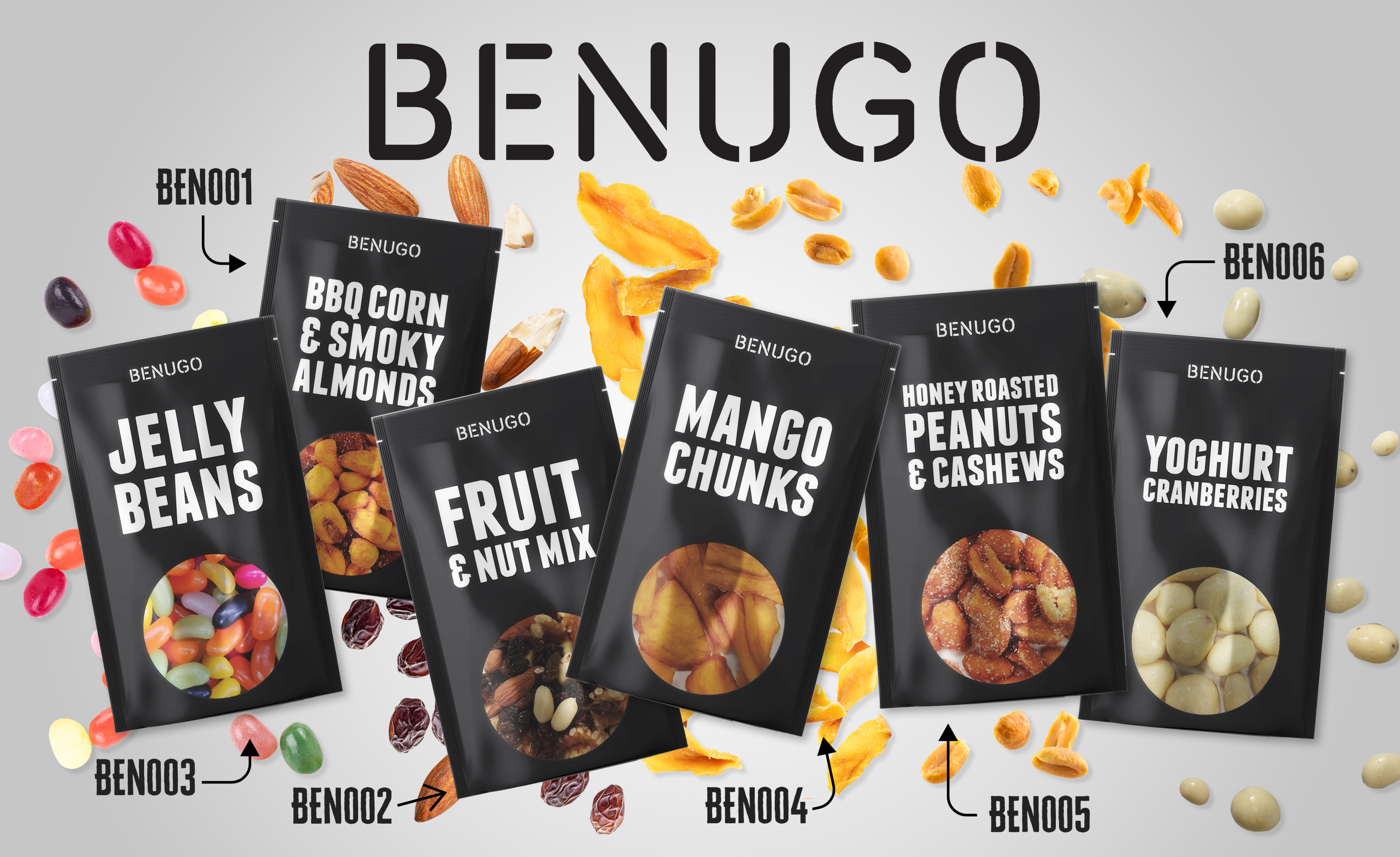 Benugo BBQ Corn & Smoky Almonds